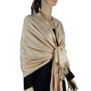 Silky Light Wedding Pashmina Light Beige